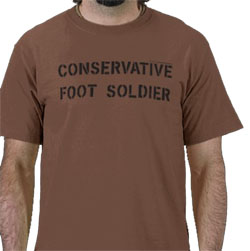 Conservative Foot Soldier - shirt